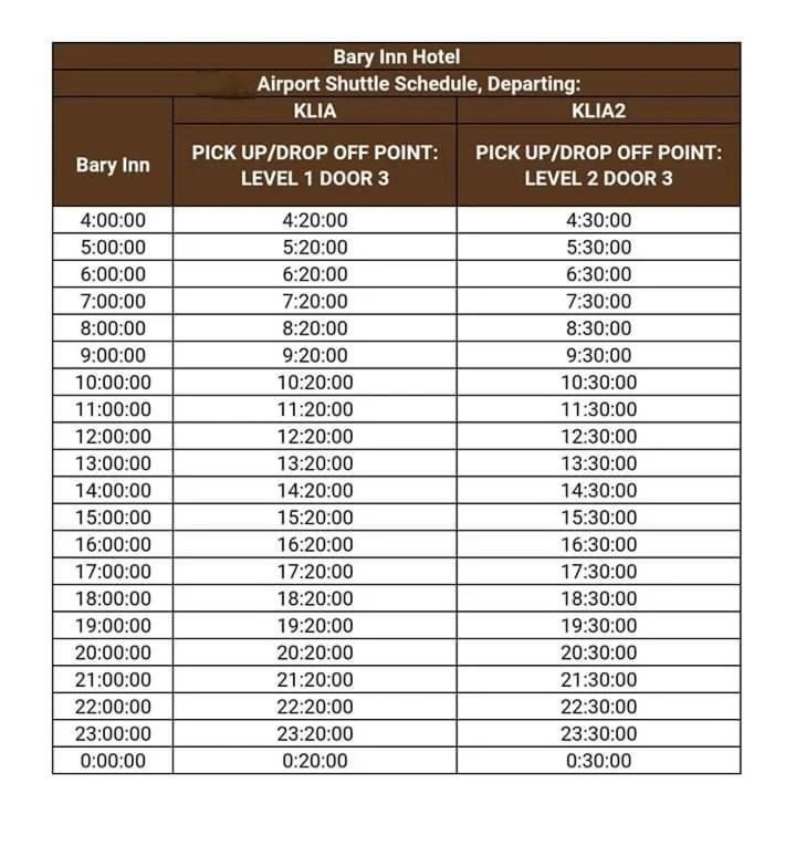 Bary Inn, Klia & Klia2 - 24 Hours Free Airport Pick-Up Sepang Luaran gambar